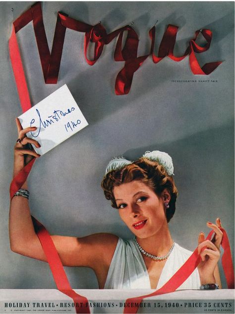 Vogue. Julen 1940